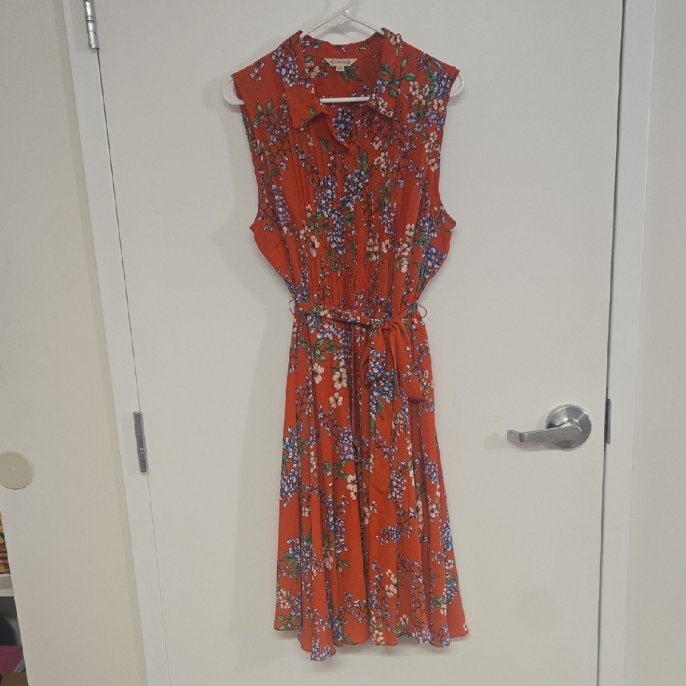 Nanette Lepore Floral Midi Dress - Picture 2 of 8